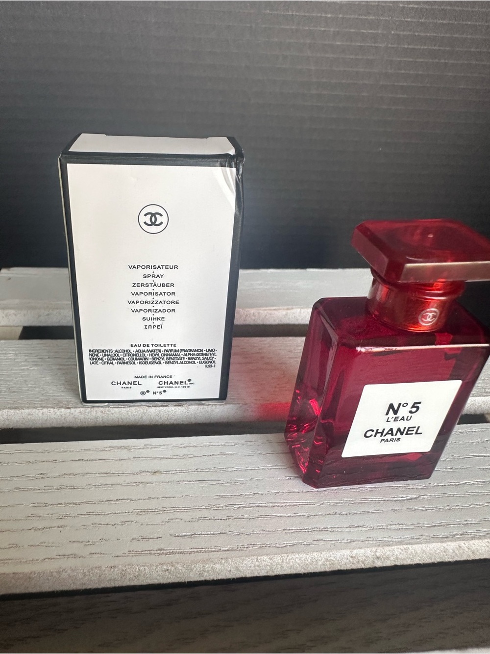 Chico's Red mini perfume